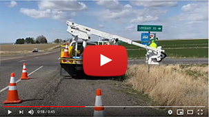 Sign Replacement in the Work Zone