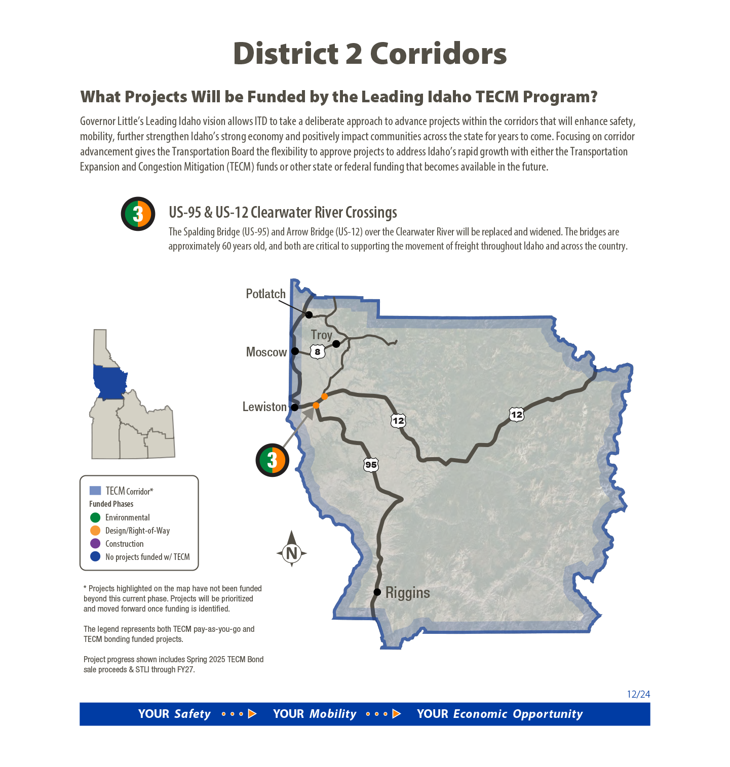 Leading Idaho District 2 Map